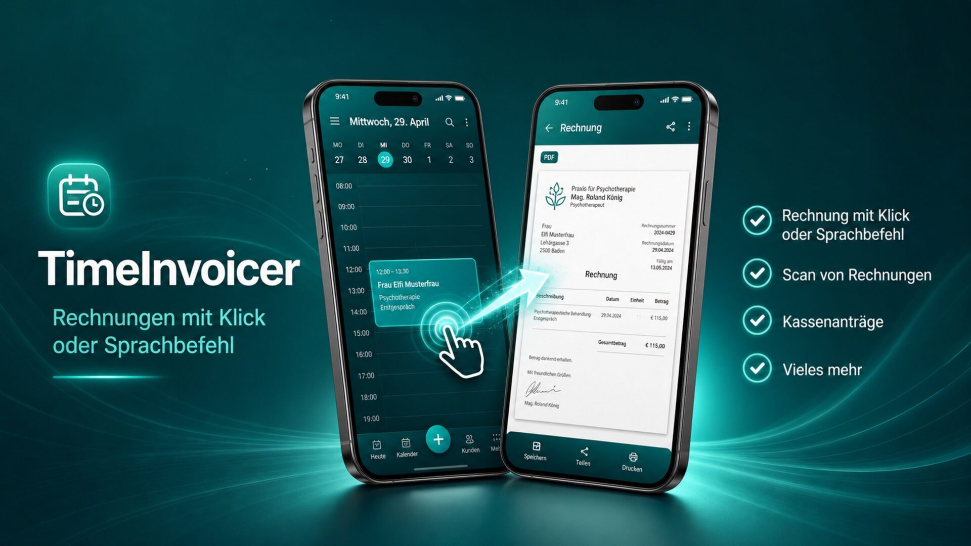 TimeInvoicer-Der Assistent für Deine Praxis
